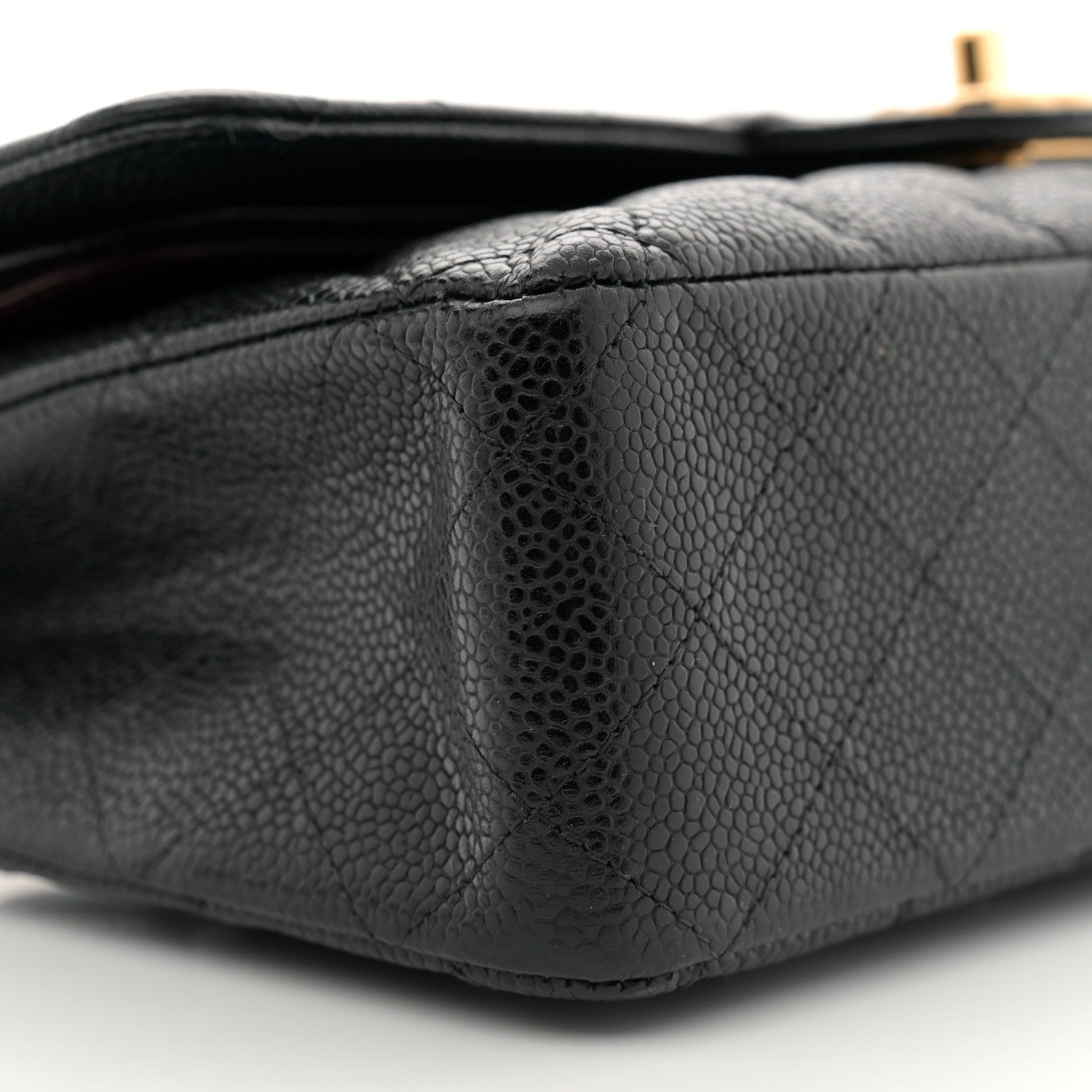 Chanel Caviar Quilted Medium Double Flap Black 9 of 12