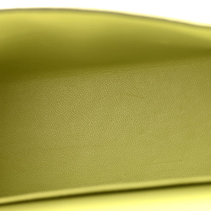 Hermes Chevre Mysore Mini Kelly Sellier 20 Jaune Bourgeon 5 of 15
