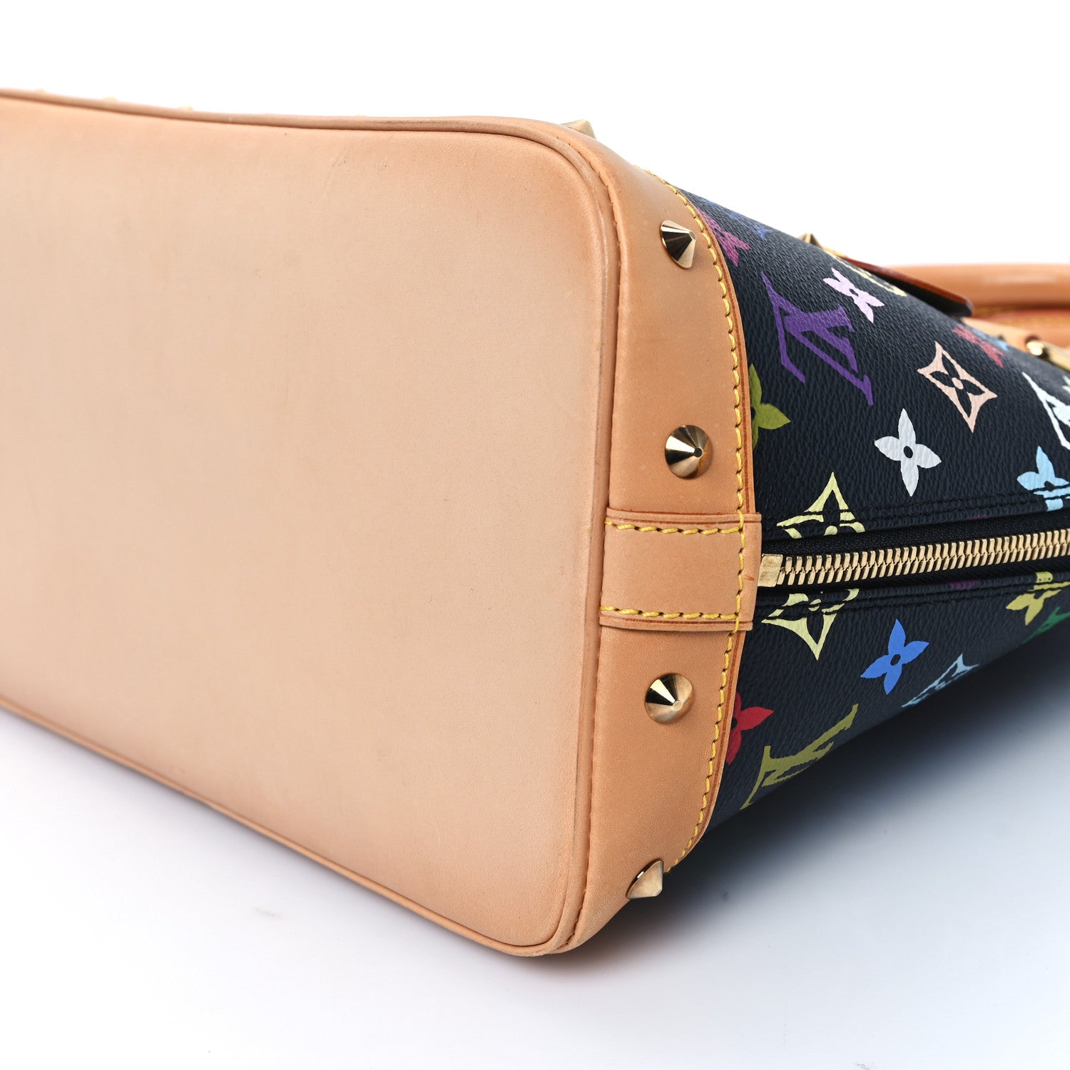 Louis Vuitton Monogram Multicolor Alma Black 9 of 11
