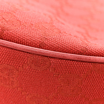Gucci Monogram Half Moon Hobo Red 13 of 13
