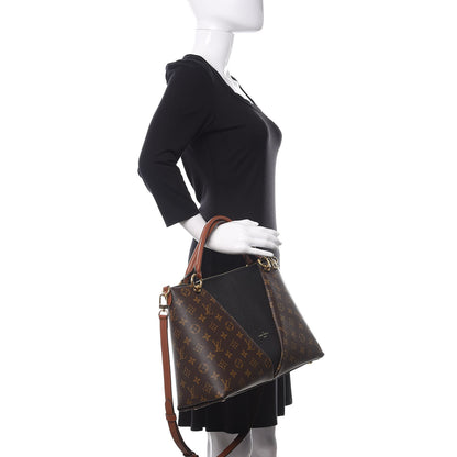 Louis Vuitton Monogram V Tote MM Black 3 of 11