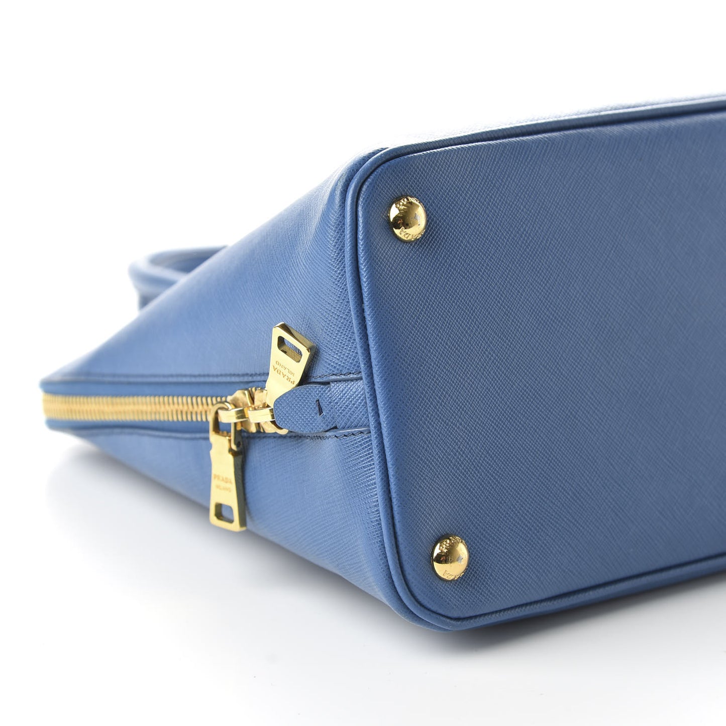 Saffiano Lux Large Promenade Tote Bluette