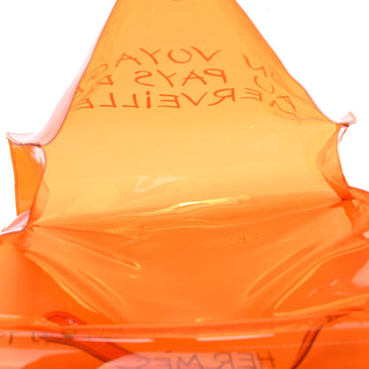 Hermes Vinyl Souvenir De L'Exposition Kelly Orange 5 of 8