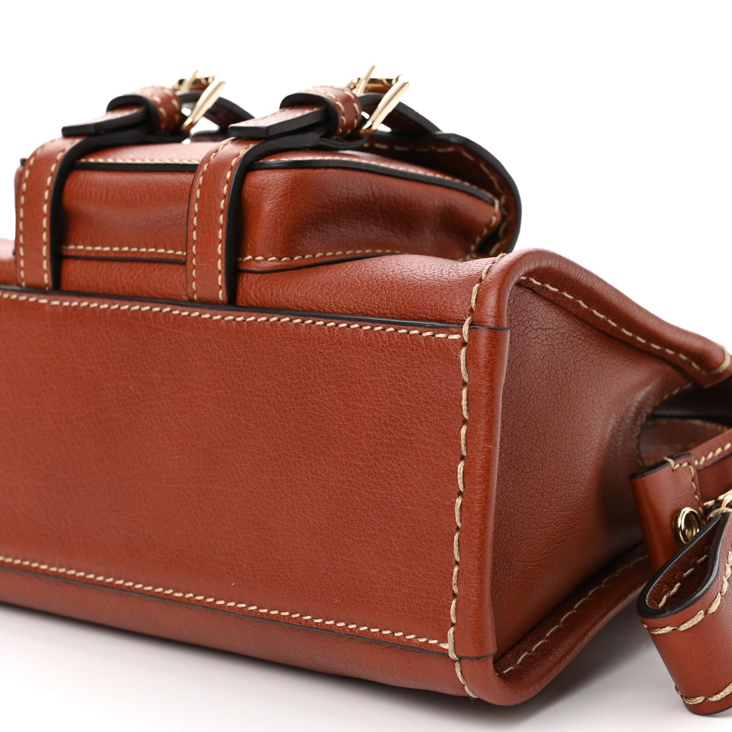 Chloe Buffalo Mini Edith Sepia Brown 9 of 9