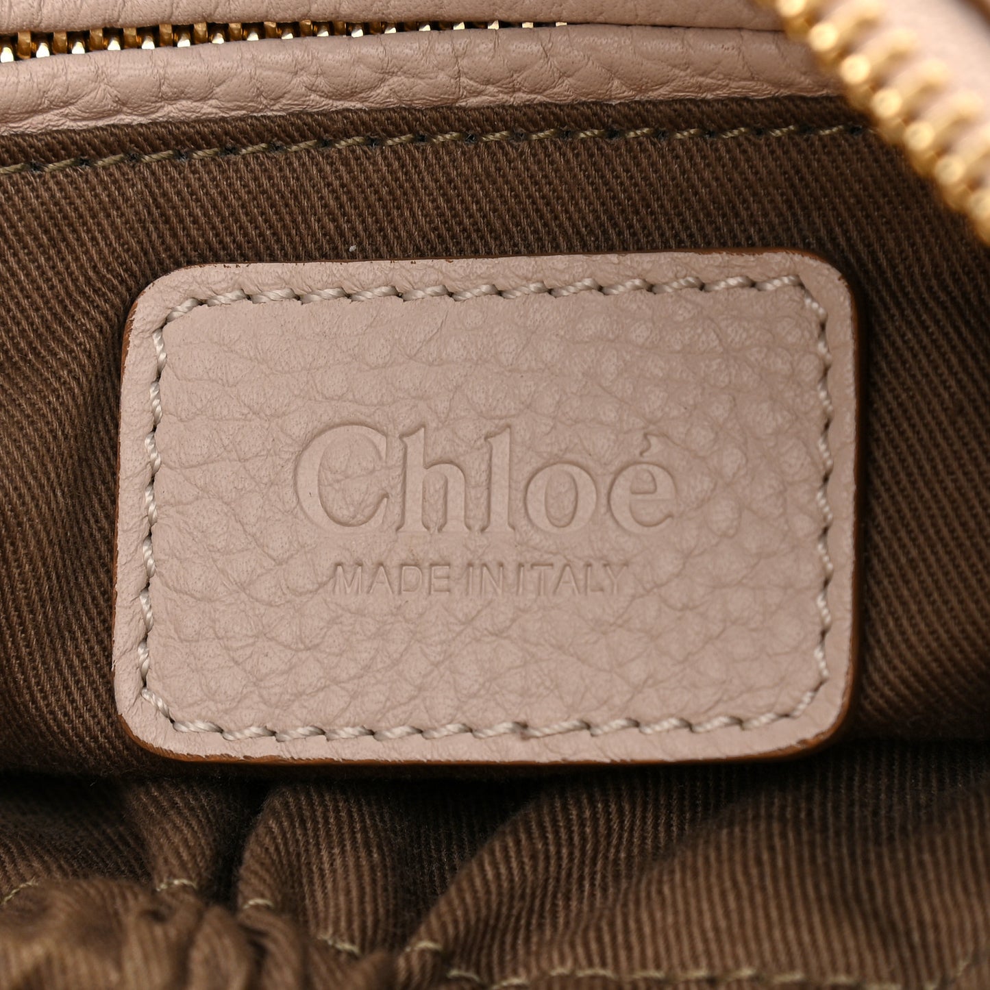 Calfskin Medium Marcie Satchel Powder Beige
