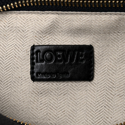 Loewe Calfskin Medium Puzzle Bag Midnight Blue Black 6 of 13