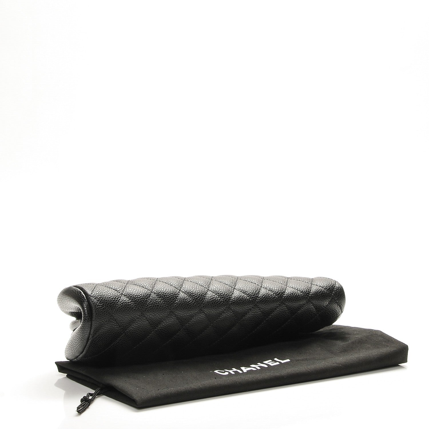 Chanel Caviar Quilted Timeless Clutch Black 4 of 7