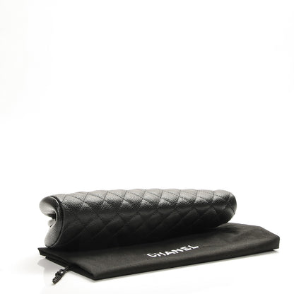 Chanel Caviar Quilted Timeless Clutch Black 4 of 7