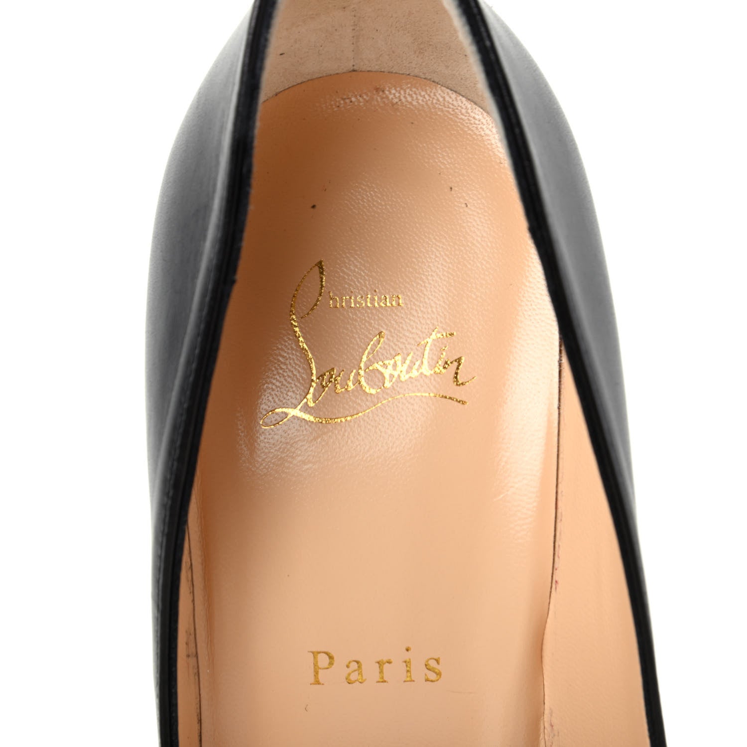 Christian Louboutin Shiny Nappa Pigalle Follies 100 Pumps 41 Black 8 of 10