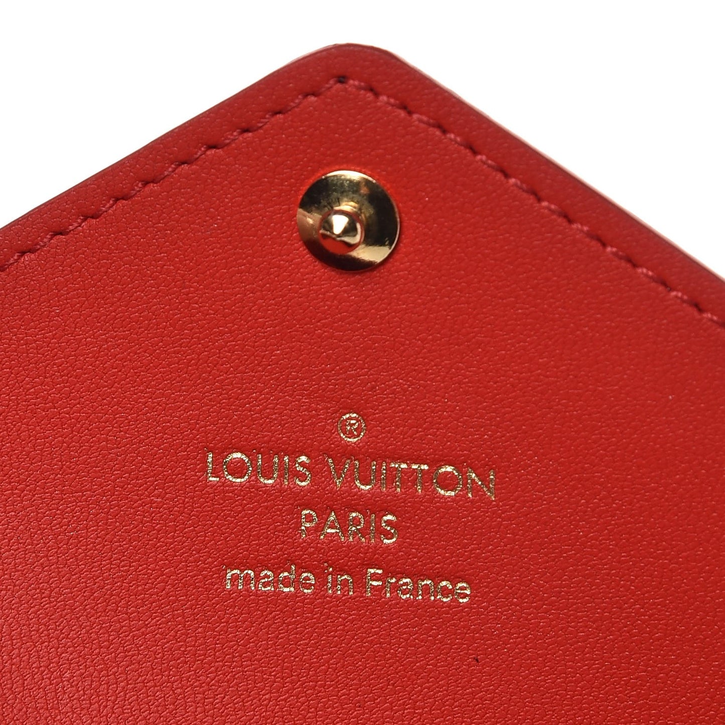 Monogram Medium Kirigami Pochette Insert Coquelicot