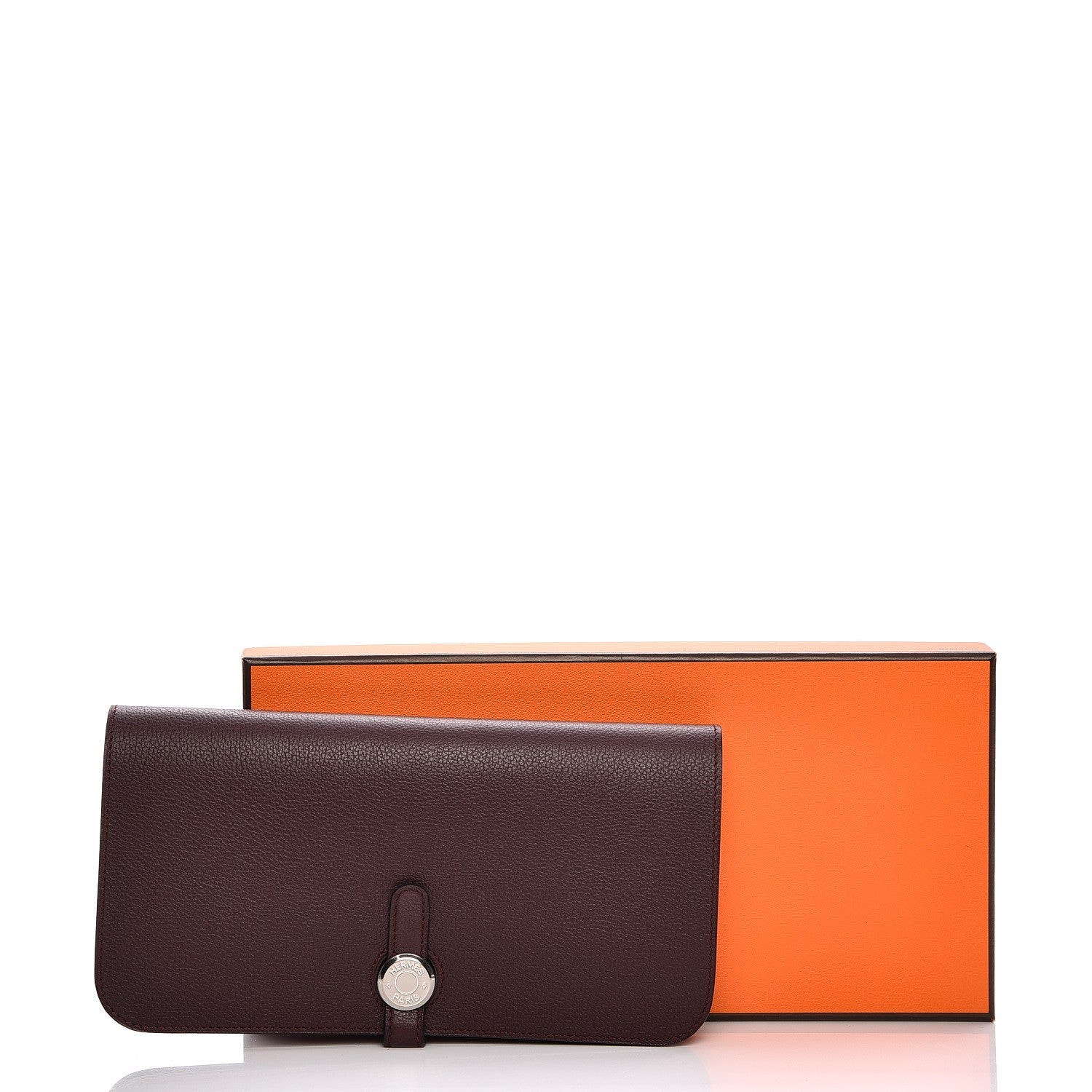 Hermes Evercolor Dogon Recto Verso Wallet Prune 9 of 9