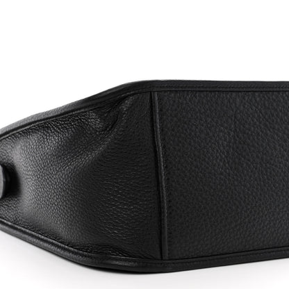 Prada Vitello Daino Hobo Messenger Bag Black 10 of 11