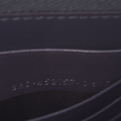 Saint Laurent Calfskin Monogram Sunset Chain Wallet Navy 7 of 8