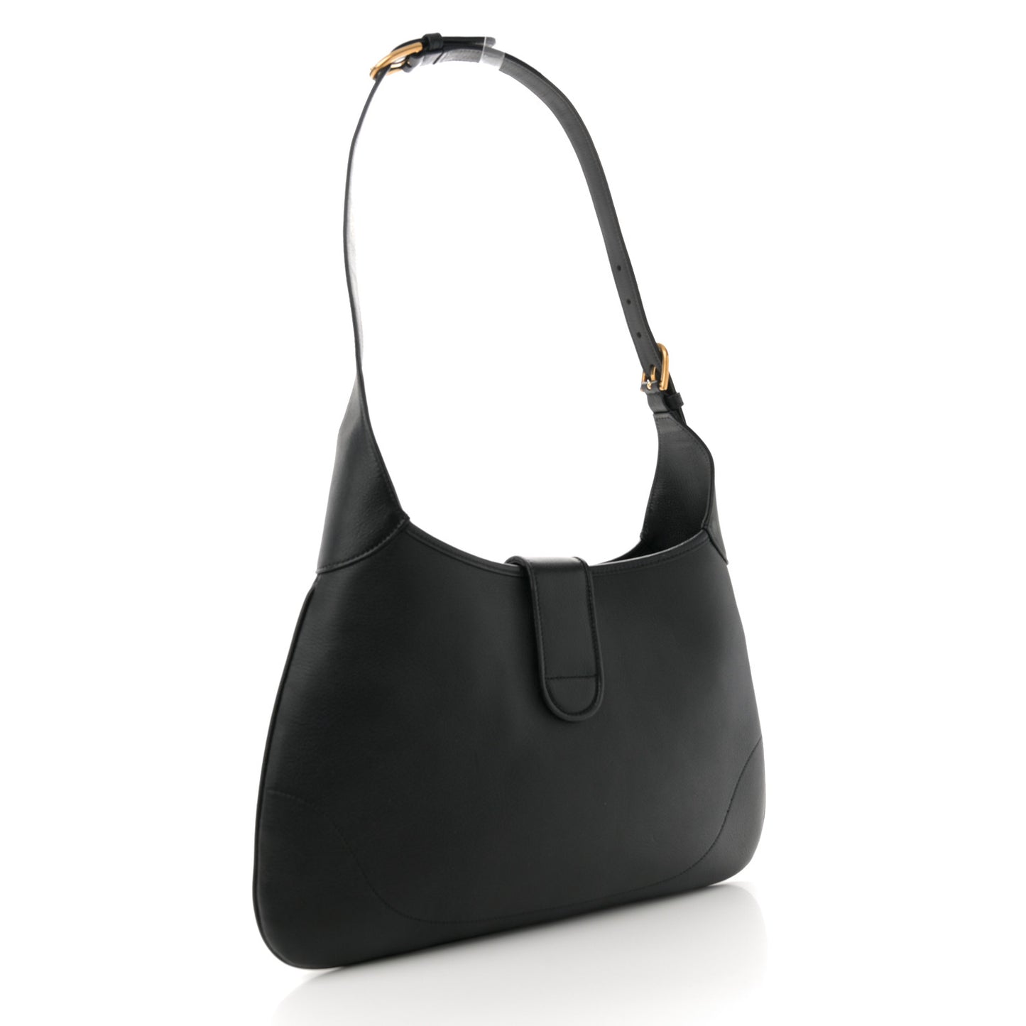 Goatskin Medium Aphrodite Shoulder Bag Black
