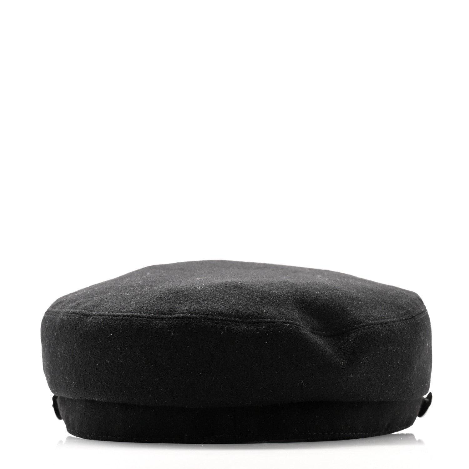 Hermes Cashmere Womens Deauville Cap 58 Black 6 of 8