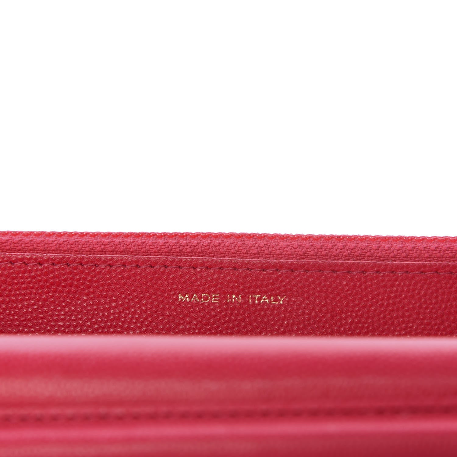 Chanel Caviar Camellia Embossed Wallet On Chain WOC Fuschia 9 of 12