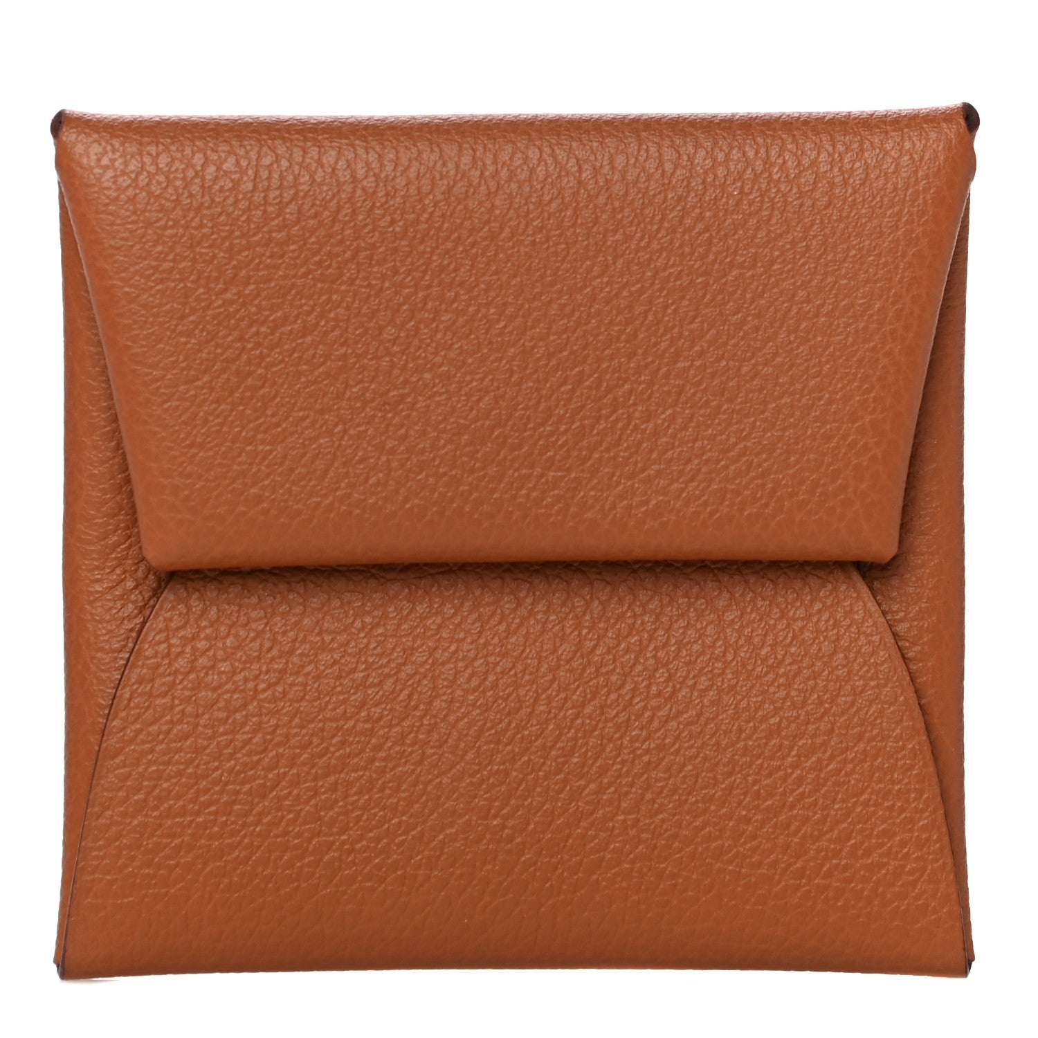 Hermes Evercolor Bastia Verso Coin Purse Gold Beige De Weimar 1 of 10