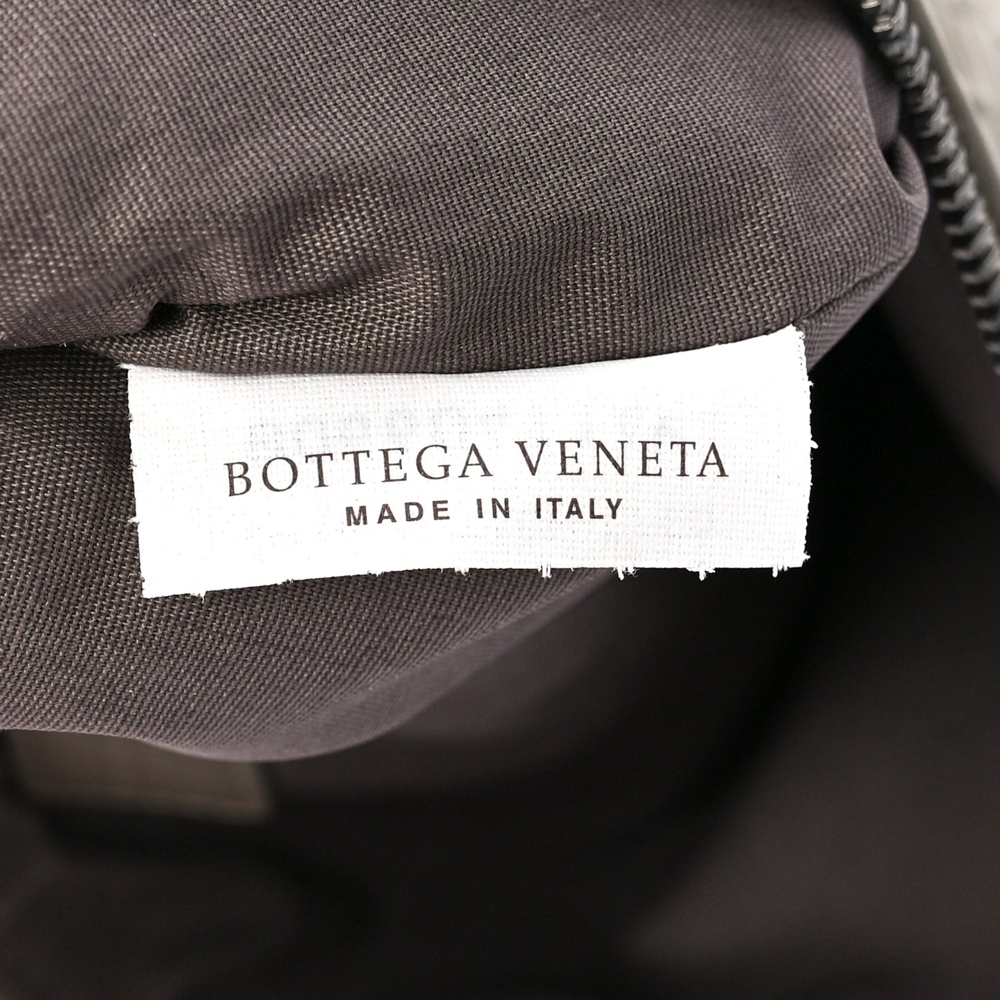 Nappa Intrecciato Medium Zip Pouch Mink