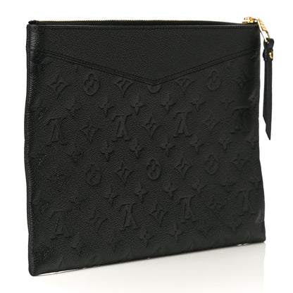 Louis Vuitton Empreinte Daily Pouch Black 3 of 9