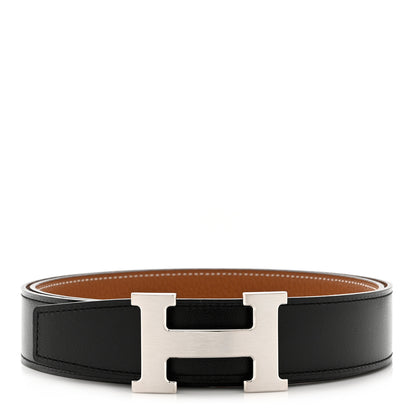 Hermes Box Togo 32mm H Belt 90 Black 1 of 7