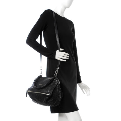 Givenchy Tumbled Sheepskin Small Pandora Black 3 of 12