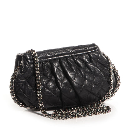 Chanel Lambskin Chain Around Medium Messenger Black 3 of 8