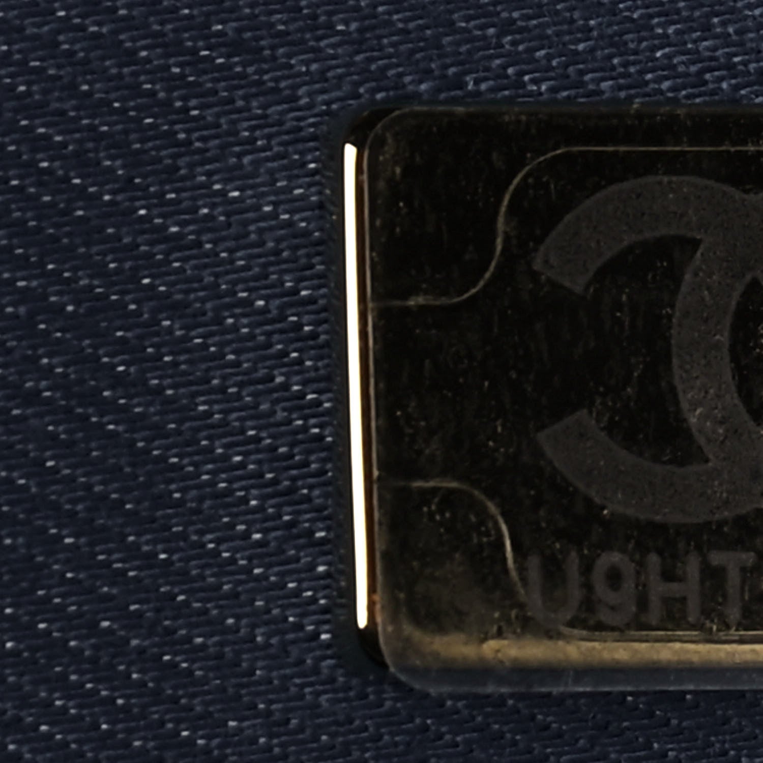 Chanel Denim Quilted Mini Denim Mood Rectangular Flap Blue Multicolor 7 of 12