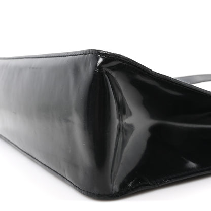 Chanel Patent CC Shopper Tote Black 11 of 11