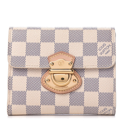Louis Vuitton Damier Azur Joey Wallet 1 of 7