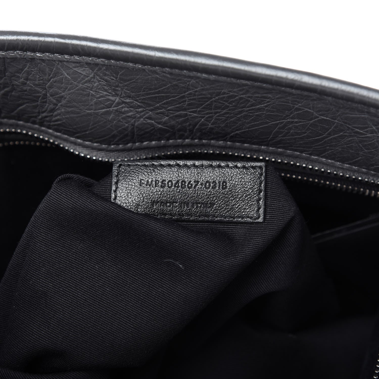 Saint Laurent Crinkled Calfskin Matelasse Monogram Large Niki Shopping Tote Bag Grey 9 of 12