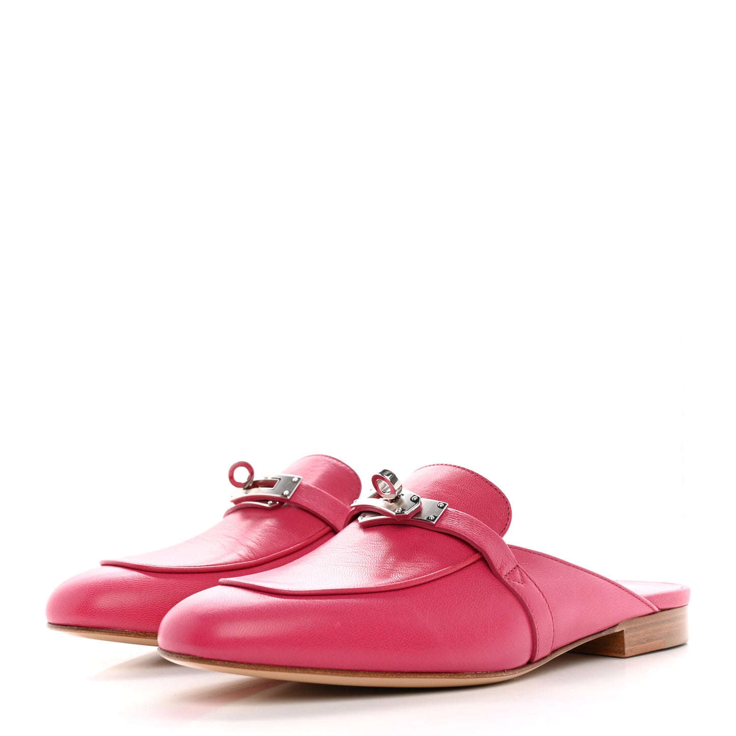 Goatskin Oz Mules 37 Rose Framboise