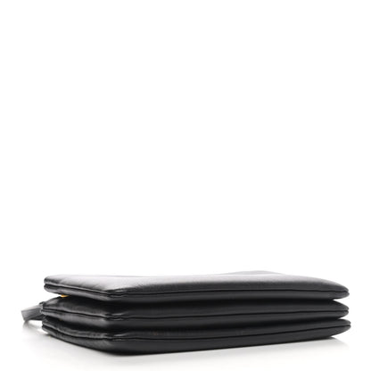 Celine Lambskin Small Trio Crossbody Bag Black 5 of 12