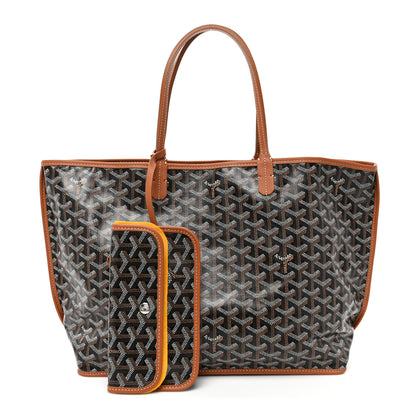 Goyard Goyardine Reversible Anjou PM Black Gold 3 of 10