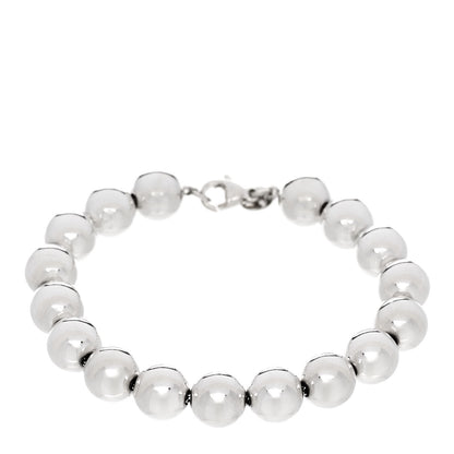 Tiffany Sterling Silver 10mm HardWear Ball Bracelet 1 of 4