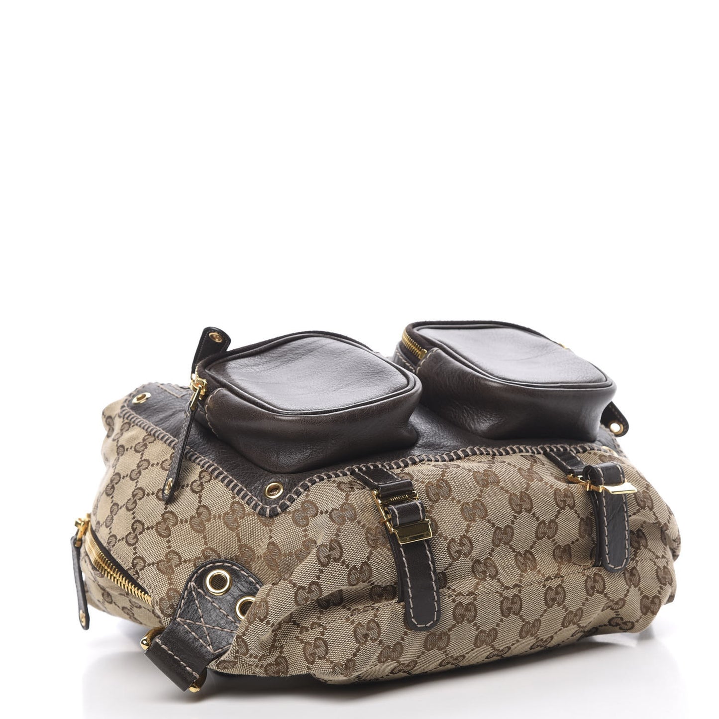 Monogram Medium Darwin Convertible Backpack Brown