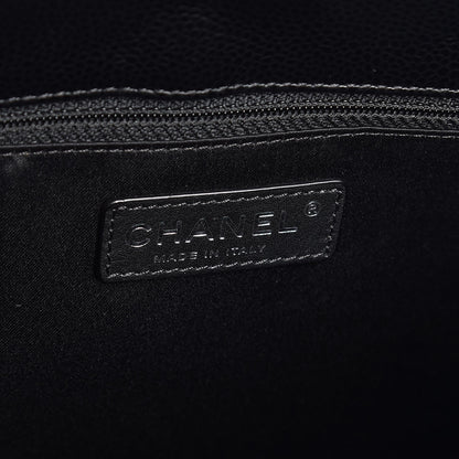 Chanel Caviar Quilted Grand Shopping Tote GST Black 6 of 7