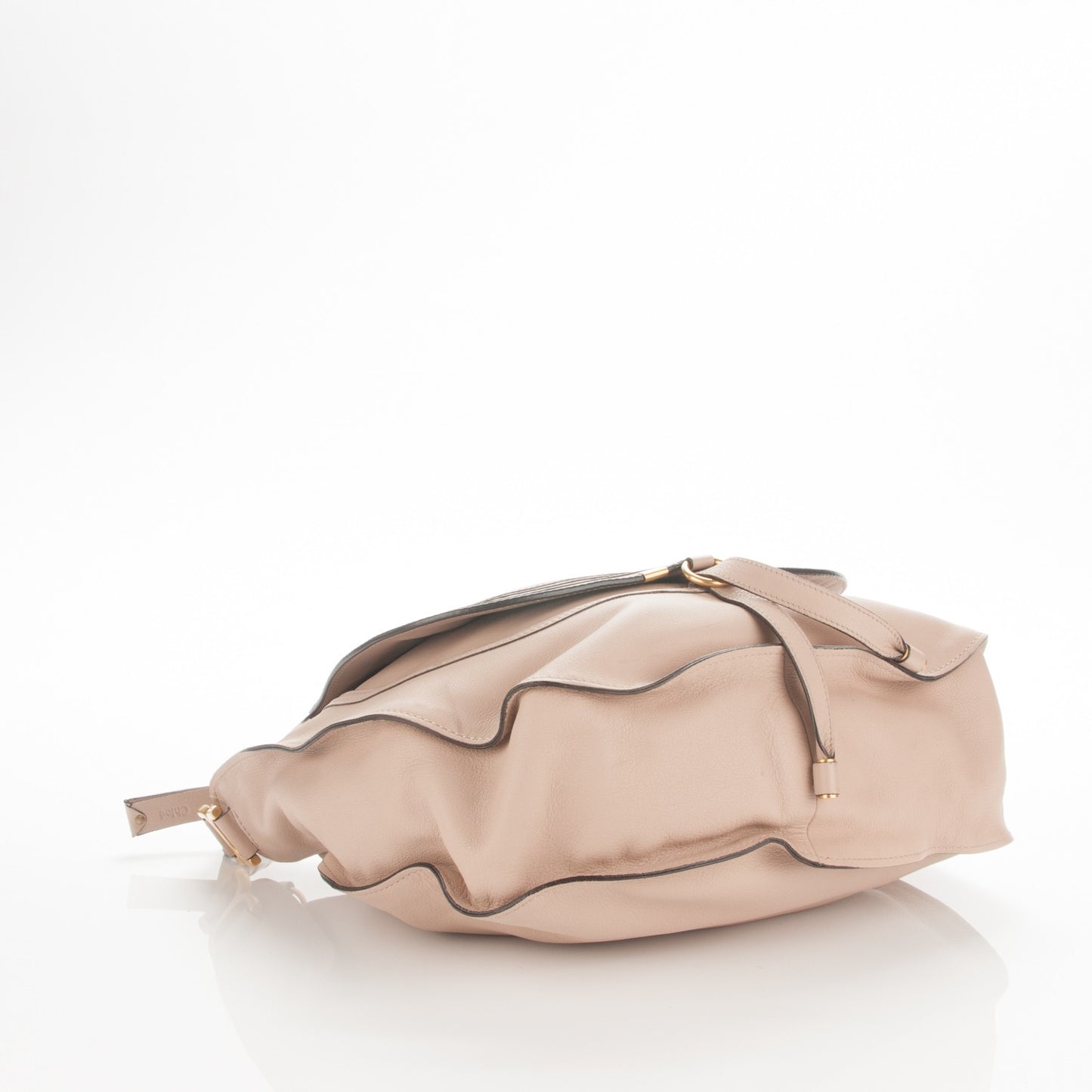 Calfskin Large Marcie Hobo Nude