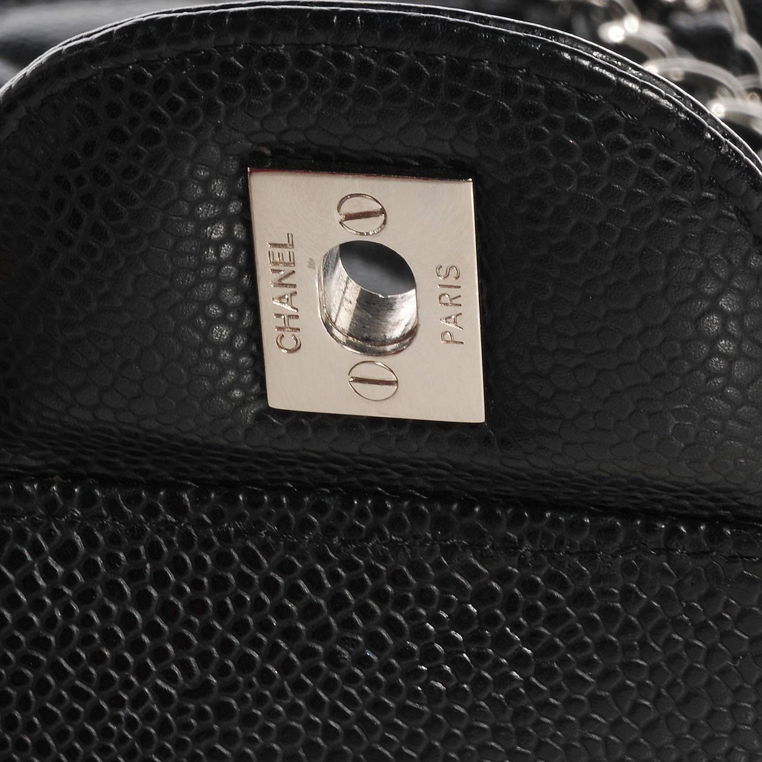 Chanel Caviar Jumbo Single Flap Black 5 of 8