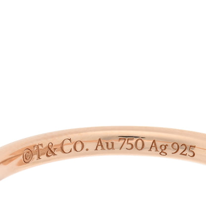 Tiffany 18K Rose Gold Sterling Silver Return to Tiffany Love Bugs Butterfly Ring 49 5 4 of 5