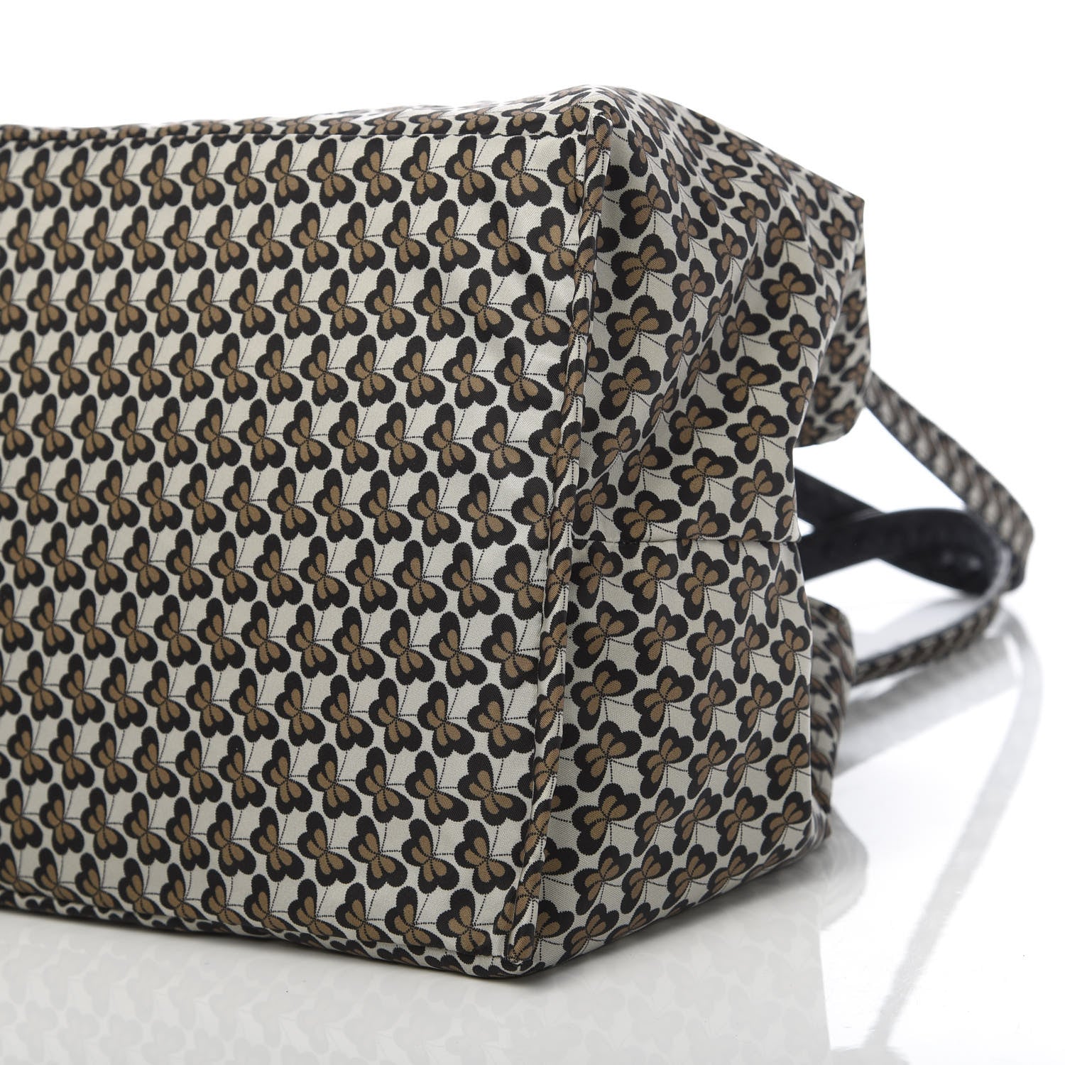 Bottega Veneta Nappa Nylon Medium Reversible Butterfly Shoulder Bag Black Cement 15 of 18