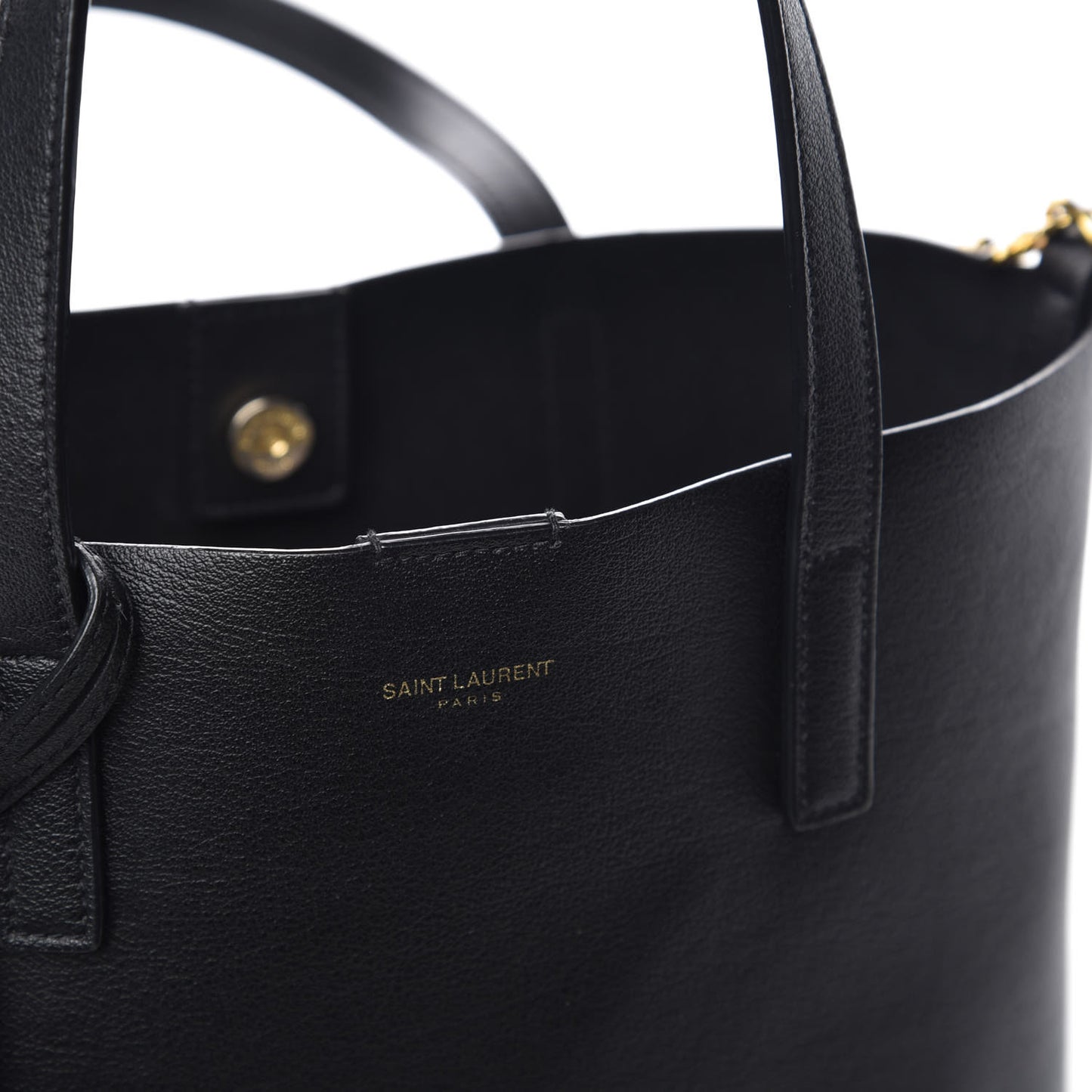 Calfskin Toy Shopping Tote Black