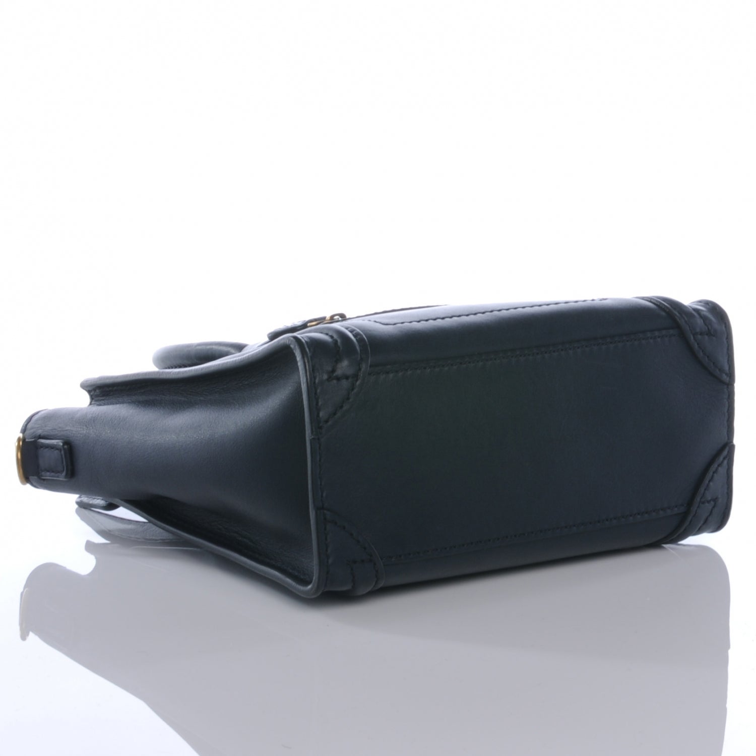 Celine Smooth Calfskin Nano Luggage Navy 5 of 8