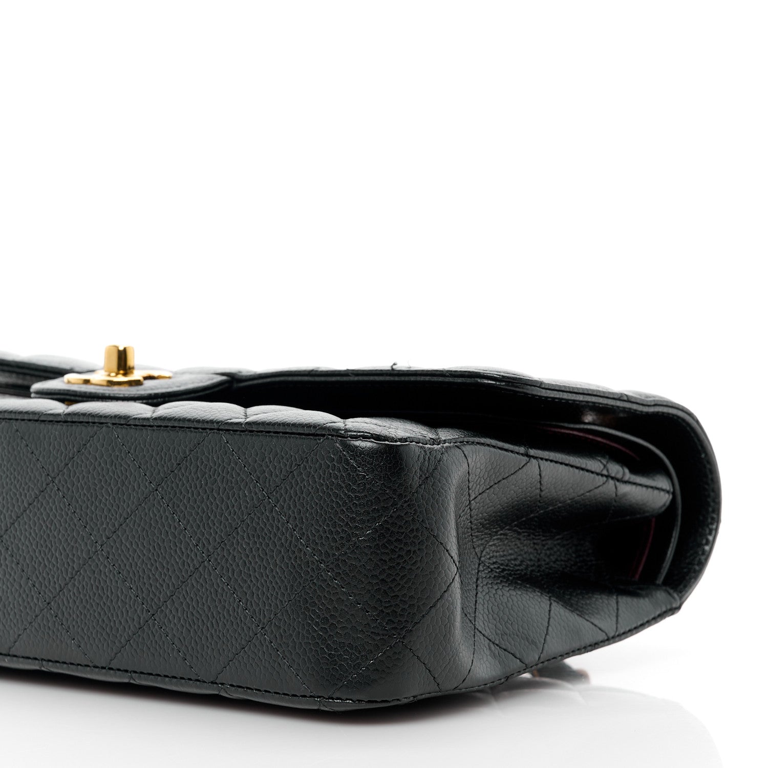 Chanel Caviar Quilted Medium Double Flap Black 11 of 11