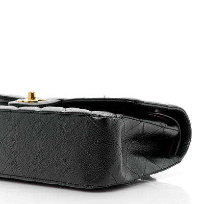 Chanel Caviar Quilted Medium Double Flap Black 11 of 11