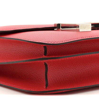 Hermes Epsom Constance 18 Rouge de Coeur 10 of 10