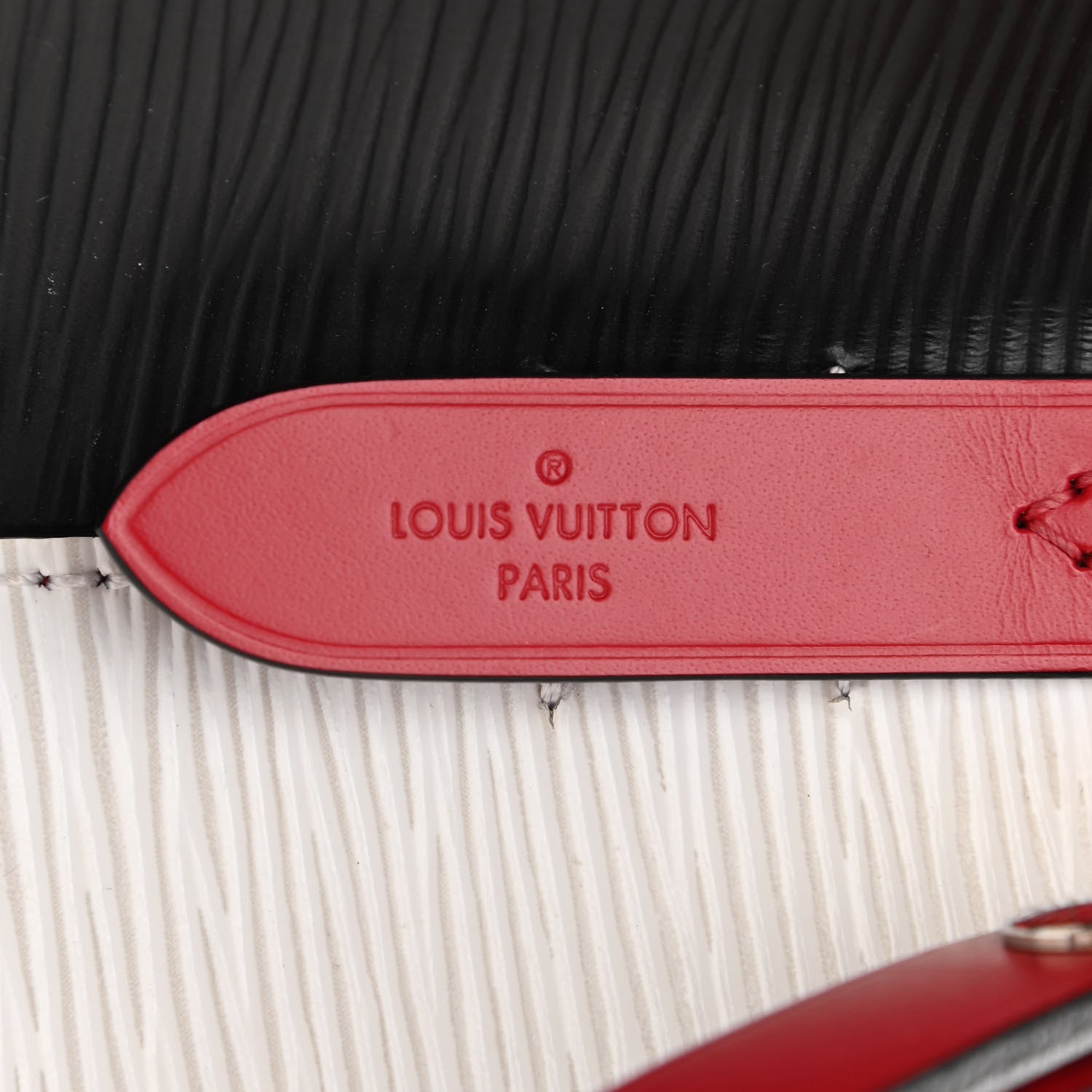 Louis Vuitton Epi Neonoe Black White 6 of 10