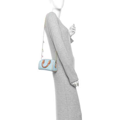 Louis Vuitton Vernis Monogram Nano Speedy Sky 2 of 9