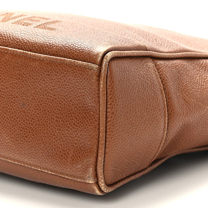 Chanel Caviar Shoulder Bag Brown 9 of 9