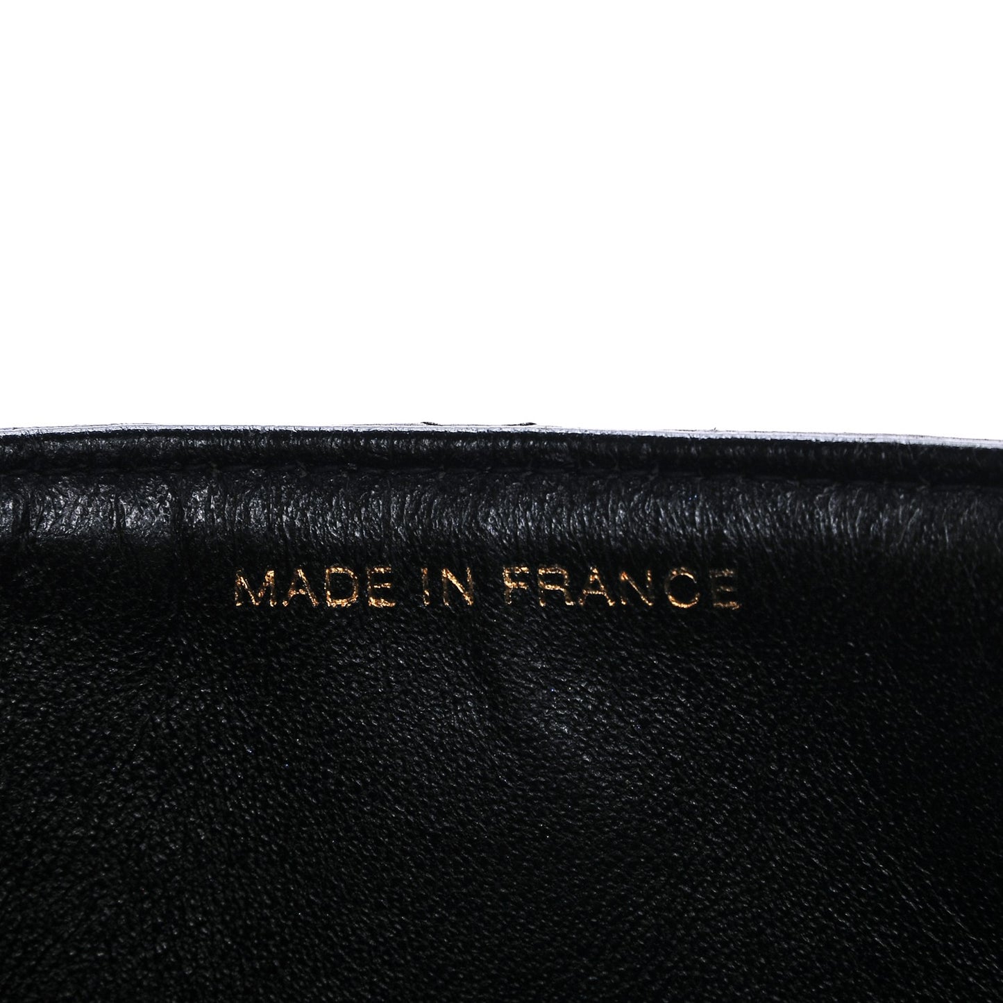 Lambskin Quilted Jumbo Single Flap Black