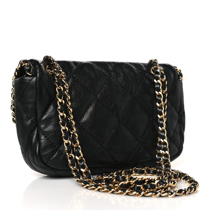 Chanel Calfskin Mini Chain Me Flap Black 3 of 9